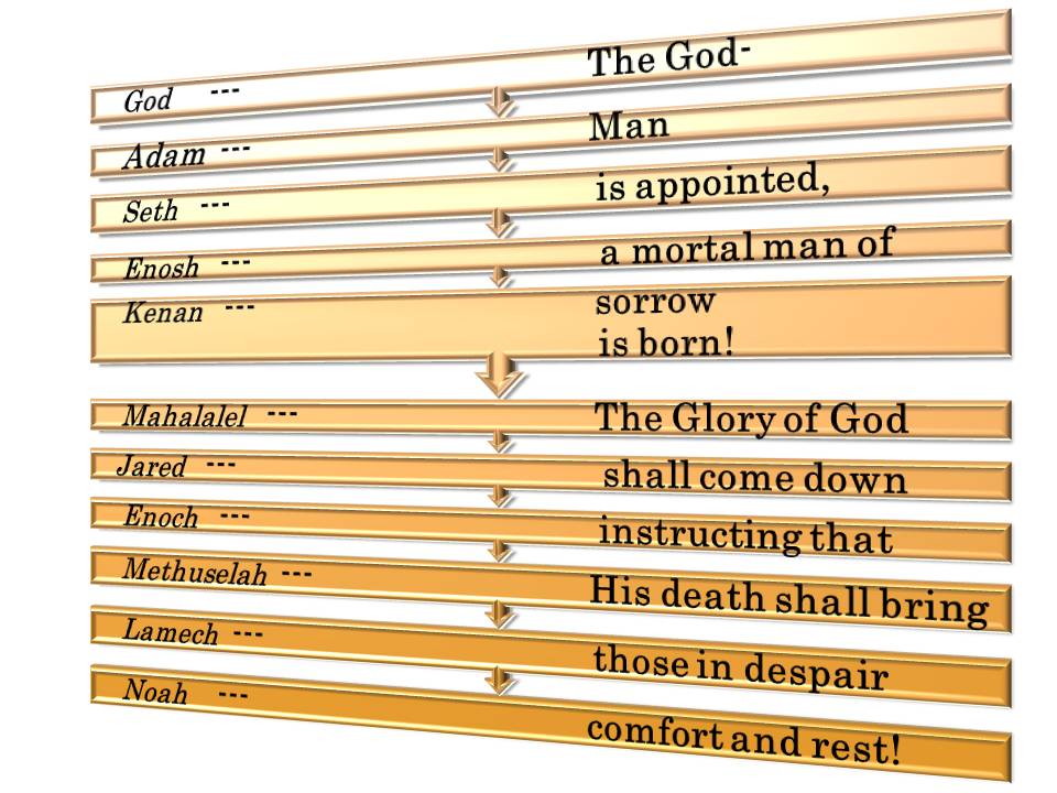 Adam To Noah Genealogy Chart