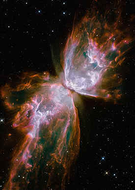 Butterfly nebula and moth bible code.