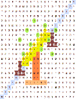 River-lamp-balance-tree-bible-code. The comet/scepter is positioned toward the river of judgment in the bible code just as the literal comet was in the sky toward the constellation of Eridanus, (the river of the judge.) This was at the same time that the other comet was positioned toward the constellation of Leo (Lion), just as it was in the lion bible code! 