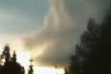 Pig-to-Zeus/Baal face in clouds on Aug. 1/11, as seen in NB, Canada!