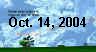 Partial solar eclipse in Virgo (The Virgin) on Oct. 14, 2004. The 4 eclipses of 2004 form a 2-week patterns pointing to a day that signifes 1922 BC/AD,  when Jacob was married. See bible numbers website for more.