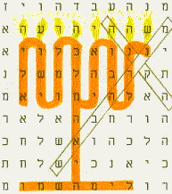 Here is a bible-code picture of a menorah shaped like a snake. Riddle: Who is this bible code about?